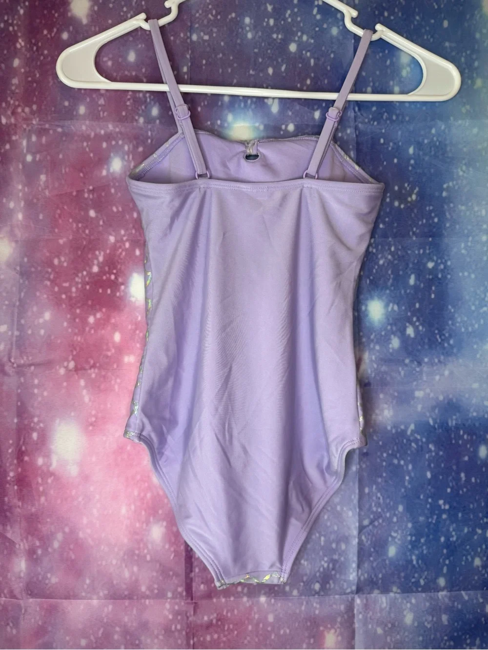 New cat & Jack purple mermaid swimsuit